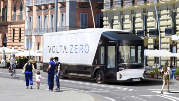 Camionul electric Volta Zero ajunge in Italia